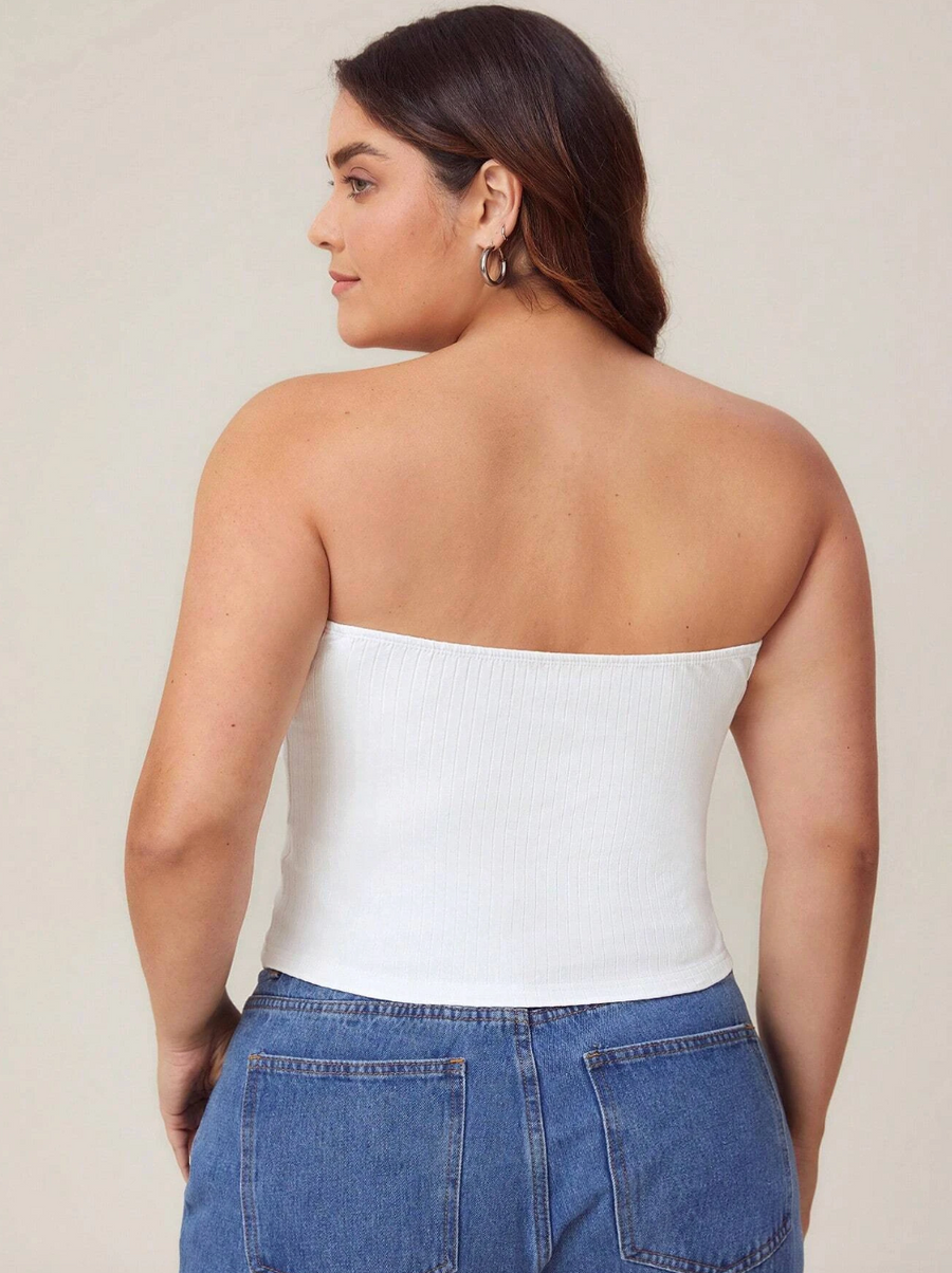 Cotton Solid Tube Top