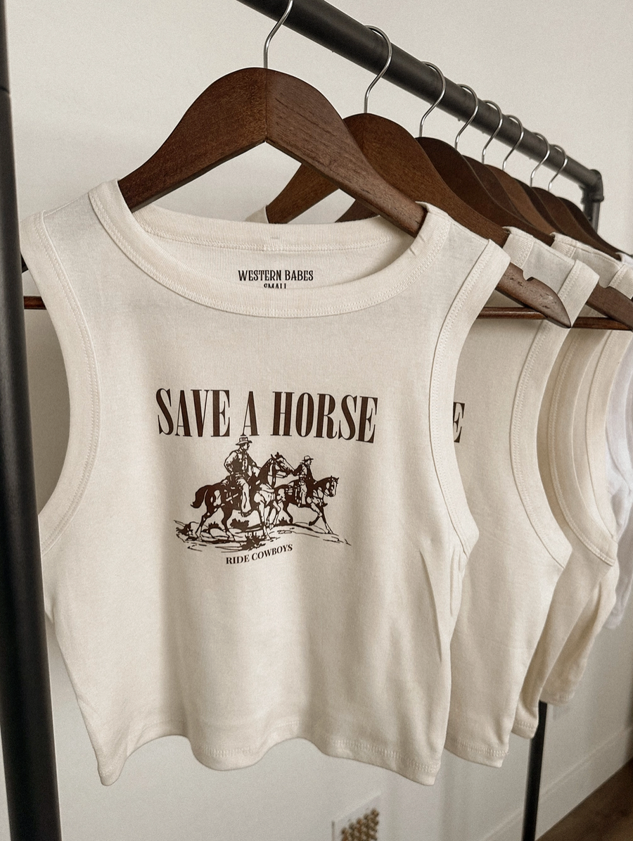 Save A Horse Tank