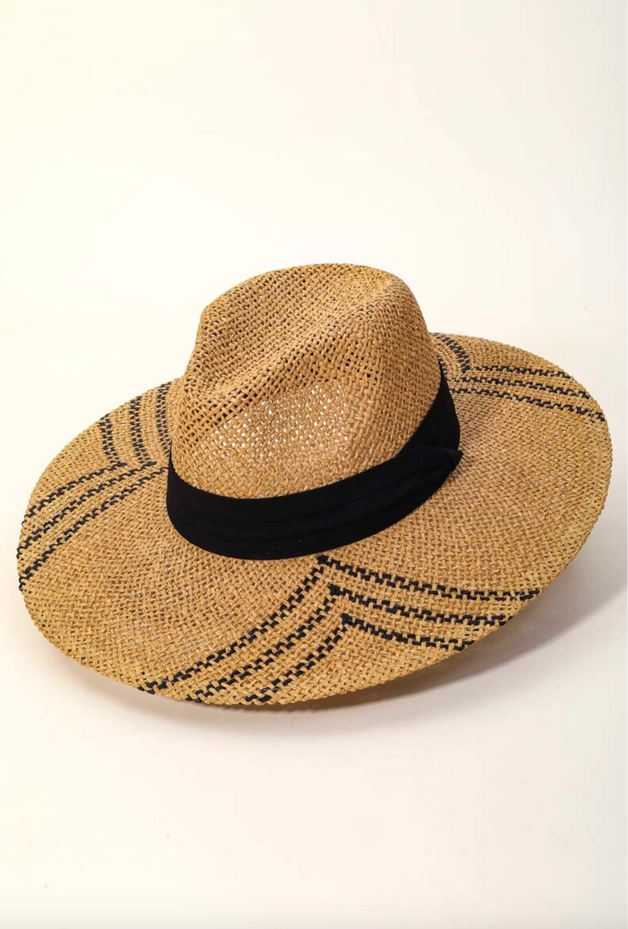 Palma Straw Fedora Hat