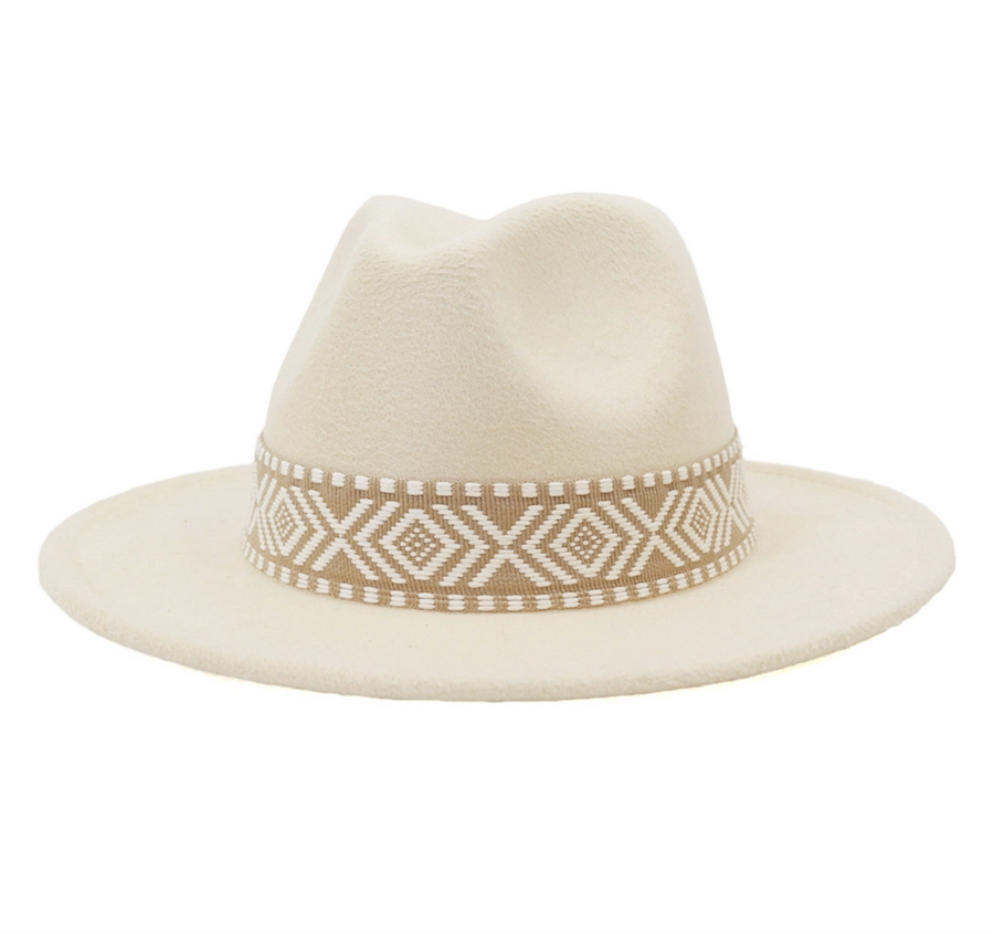 Avalon Aztec Retro Fedora