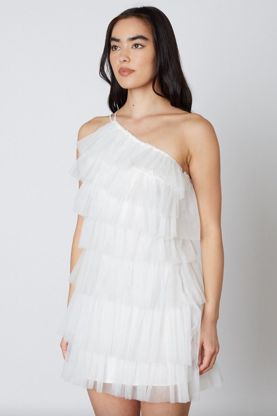 Until We Meet Again Ruffle Dress