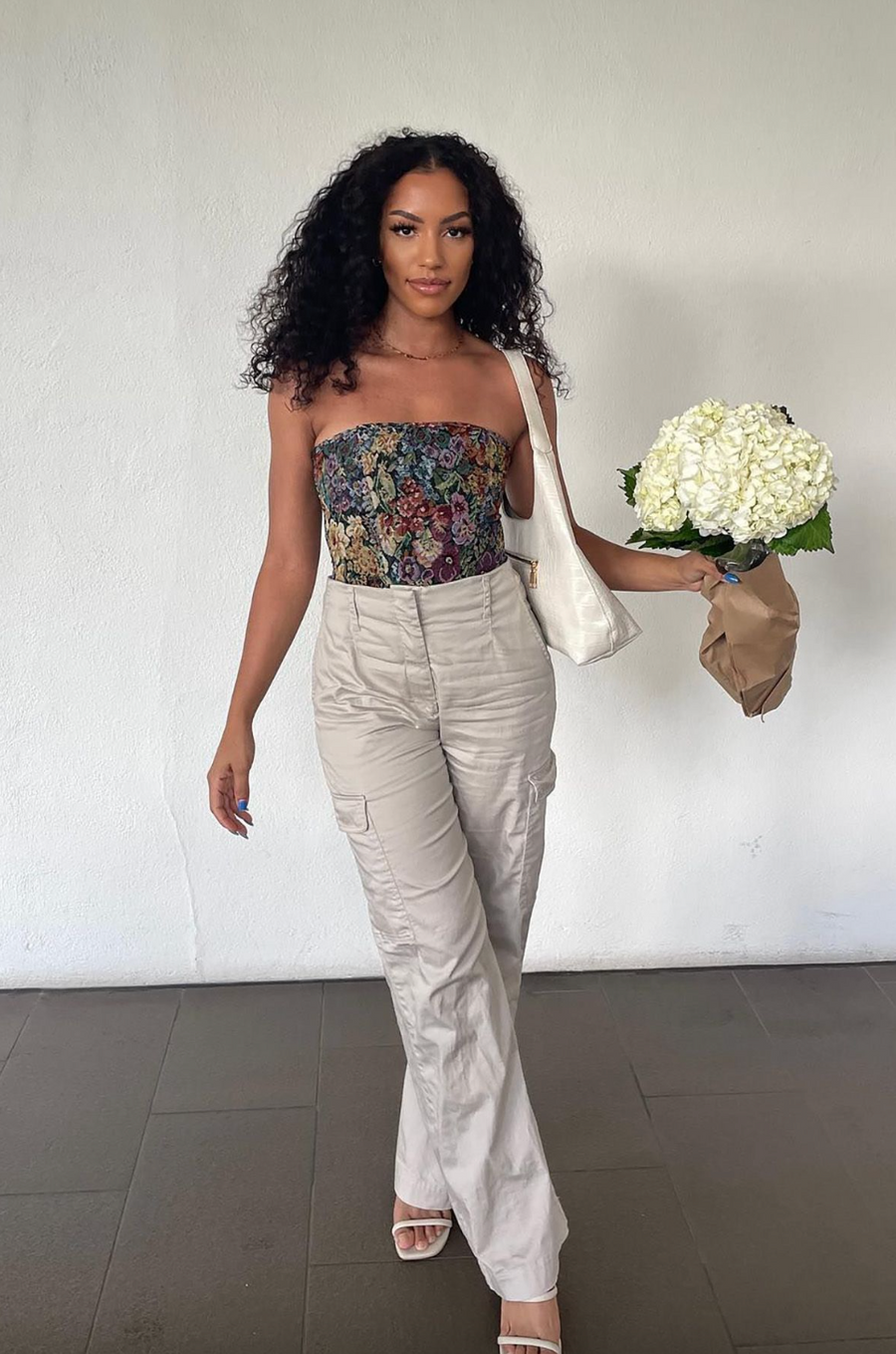 Good Days Floral Corset Top